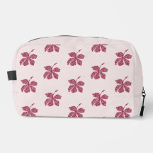 Rode Hibiscus Bloemmotief 