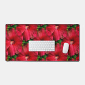 Rode Hibiscus....... Bureaumat (Keyboard & Muis)