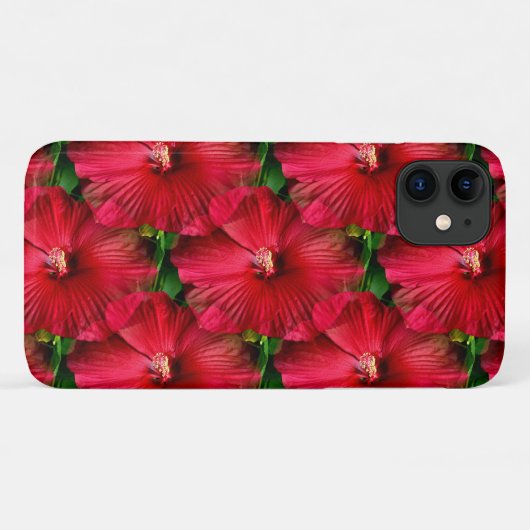 Rode Hibiscus...... Case-Mate iPhone Case (Achterkant (horizontaal))