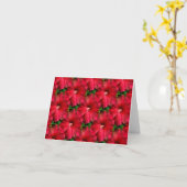 Rode Hibiscus...... Kaart (Gele Bloem)