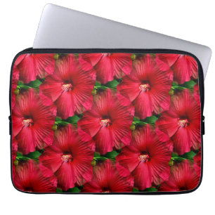 Rode Hibiscus....... Laptop Sleeve