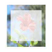 Rode Hibiscus Notitieblok (Voorkant)