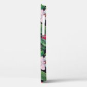 Rode hibiscus, orchideeën, tropische waterverf. Case-Mate iPhone case (Achterkant / Links)