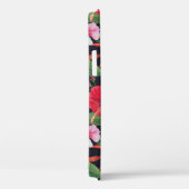 Rode hibiscus, orchideeën, tropische waterverf. Case-Mate iPhone case (Achterkant / Rechts)