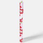 Rode Hibiscus, Rode Bloemen, Bloempatroon Case-Mate iPhone Case (Achterkant / Rechts)