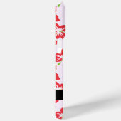 Rode Hibiscus, Rode bloemen, Jouw naam Case-Mate iPhone Case (Achterkant / Rechts)