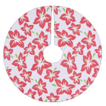 Rode hibiscus, rode bloemen, patroon van bloemen