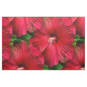 Rode Hibiscus...... Stof (Fat Quarter)