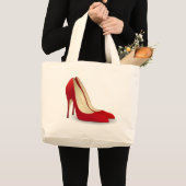 rode hielkasten grote tote bag (Voorkant (product))