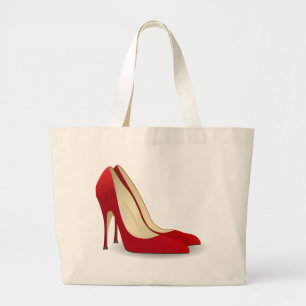 rode hielkasten grote tote bag