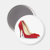 rode hielkasten magneet (Voorkant / Achterkant)