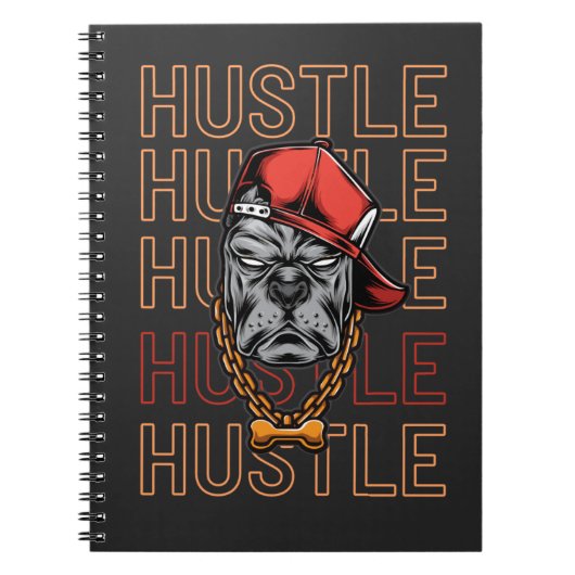 Rode Hoed Mad Dog Hustle Notitieboek (Voorkant)