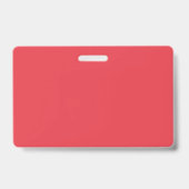 Rode hoekige streep aangepaste badge Sjabloon (Achterkant)