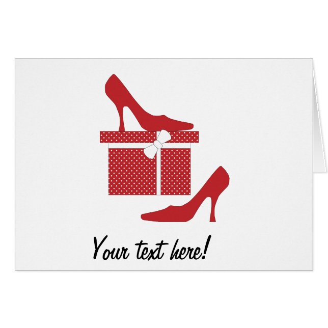 Rode hoesschoenen (Voorkant Horizontaal)