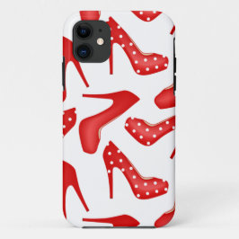 rode hoge hakken Case-Mate iPhone case