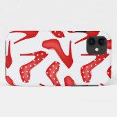 rode hoge hakken Case-Mate iPhone case (Achterkant (horizontaal))