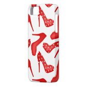 rode hoge hakken Case-Mate iPhone case (Achterkant Links)