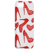 rode hoge hakken Case-Mate iPhone case (Back/Rechts)