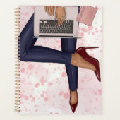 Rode Hoge Hakken & Grote Dromen Planner (Voorkant)
