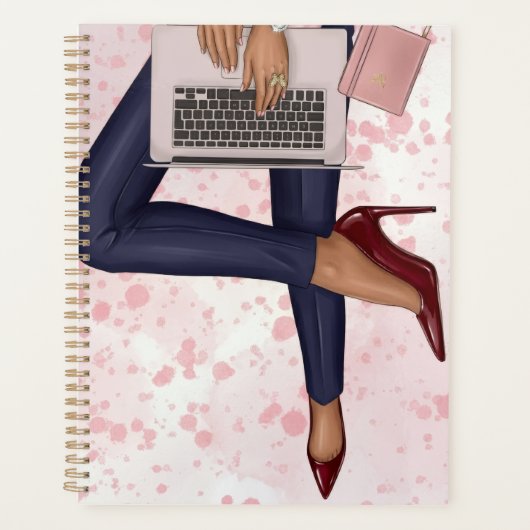 Rode Hoge Hakken & Grote Dromen Planner (Voorkant)