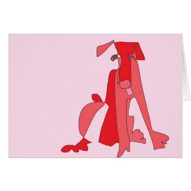 Rode hond (Voorkant Horizontaal)