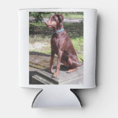 rode hond blikjeskoeler (Voorkant)