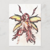 rode hond briefkaart (Voorkant)