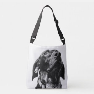 rode hond crossbody tas
