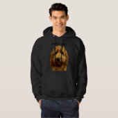 Rode hond hoodie (Voorkant volledig)