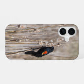 Rode hond iPhone 16 hoesje (Achterkant horizontaal)