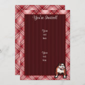 Rode hond kaart (Voorkant / Achterkant)