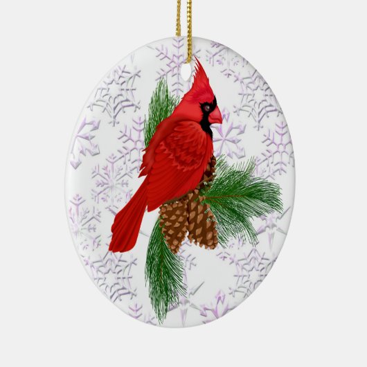  rode hond keramisch ornament (Rechts)