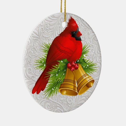  rode hond keramisch ornament (Rechts)