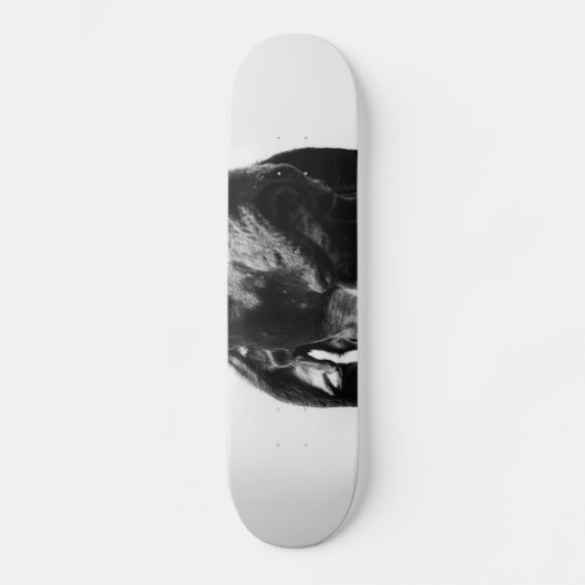 rode hond persoonlijk skateboard (Voorkant)