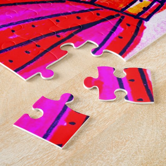 Rode Hond Puzzel (Zijkant)