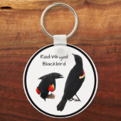 Rode hond sleutelhanger (Voorkant)