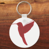 Rode hond sleutelhanger (Voorkant)