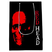 Rode Hoofd Gift Bag Medium Cadeauzakje (Achterkant)