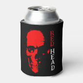 Rode Hoofd Koelbox Blikjeskoeler (Blikje Voorkant)