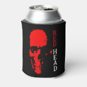 Rode Hoofd Koelbox Blikjeskoeler (Blikje Achterkant)