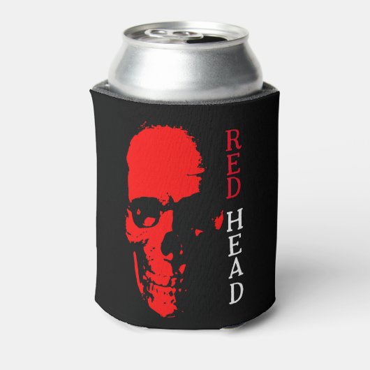 Rode Hoofd Koelbox Blikjeskoeler (Blikje Achterkant)