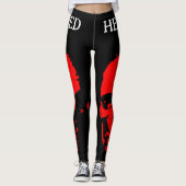 Rode Hoofd Leggings (Voorkant)