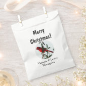 Rode HoofdKerstmis Bedankzakje (Geknipt)