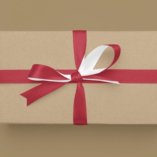 rode hoofdkleur satijnen lint