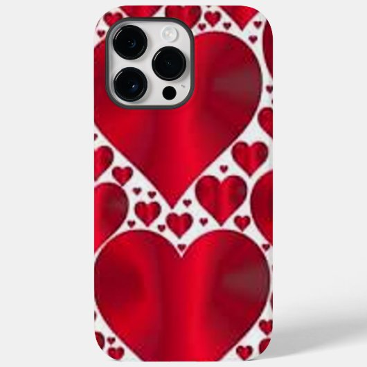 RODE HOORZITTEN VOOR VALENTIJNSDAG Case-Mate iPhone CASE (Achterkant)