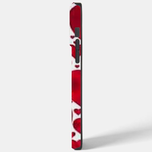 RODE HOORZITTEN VOOR VALENTIJNSDAG Case-Mate iPhone CASE (Achterkant / Links)