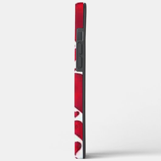 RODE HOORZITTEN VOOR VALENTIJNSDAG Case-Mate iPhone CASE (Achterkant / Links)