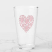 RODE HOORZITTEN VOOR VALENTIJNSDAG GLAS (Achterkant)