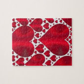 RODE HOORZITTEN VOOR VALENTIJNSDAG LEGPUZZEL (Horizontaal)