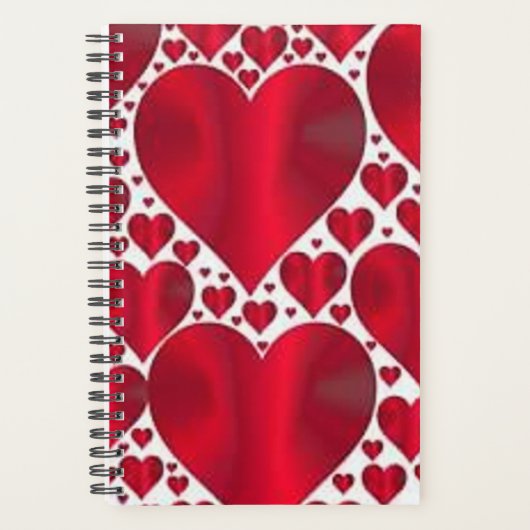 RODE HOORZITTEN VOOR VALENTIJNSDAG PLANNER (Voorkant)